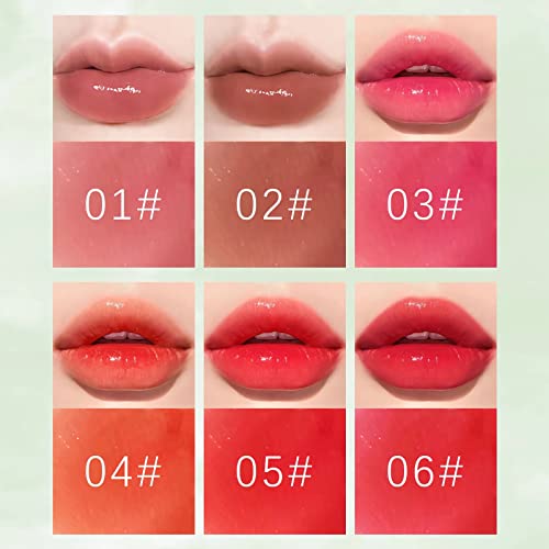 Korean 6-Color Lip Tint Set - Long-Lasting Velvet