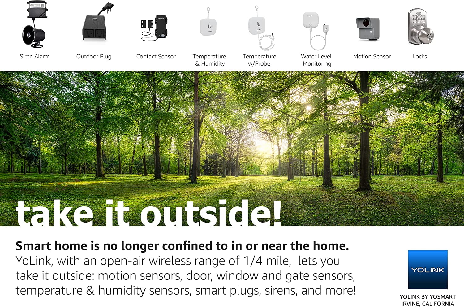 Wireless Outdoor Smart Siren & Alarm Controller Kit