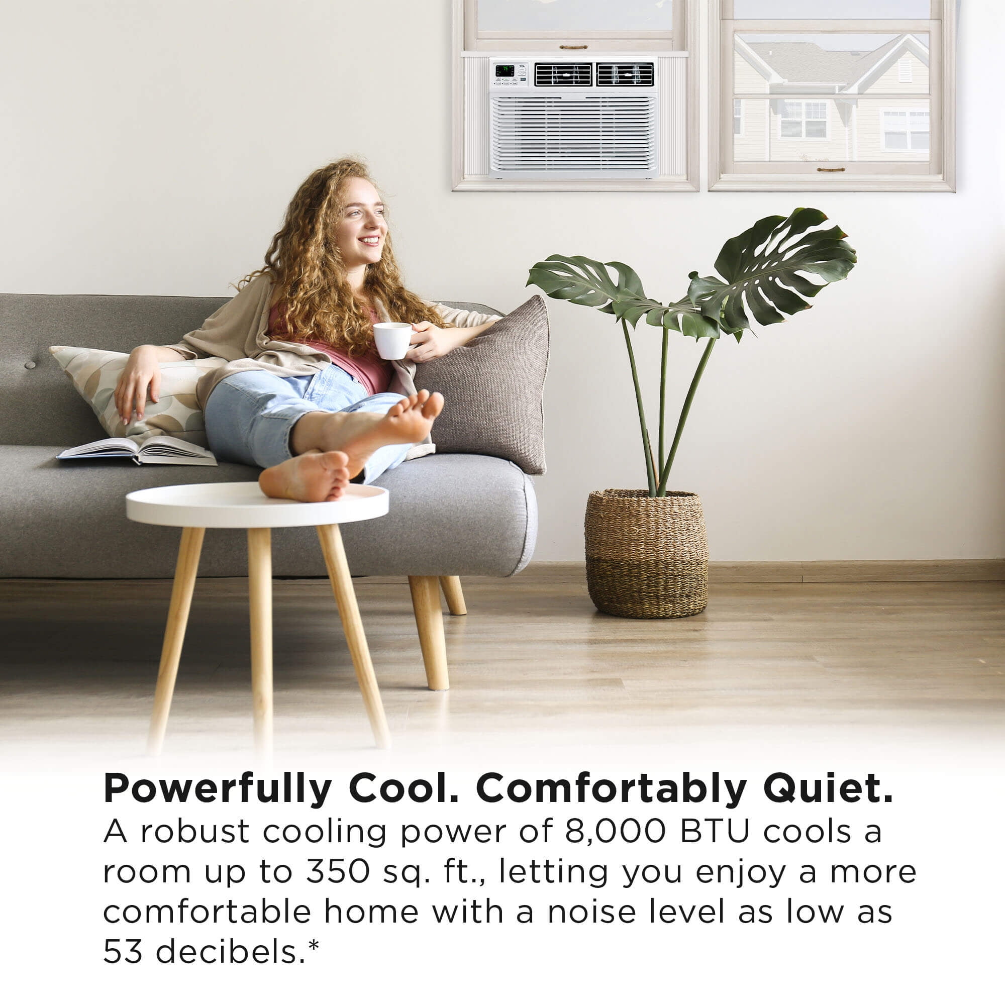 Smart Window Air Conditioner with Remote Control