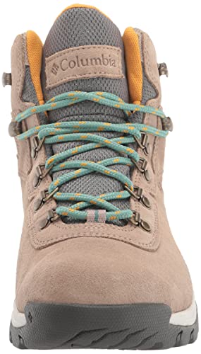 Columbia Women’s Hiking Boot, Waterproof Leather, Oxford Tan/Dusty Green