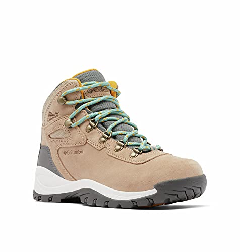 Columbia Women’s Hiking Boot, Waterproof Leather, Oxford Tan/Dusty Green