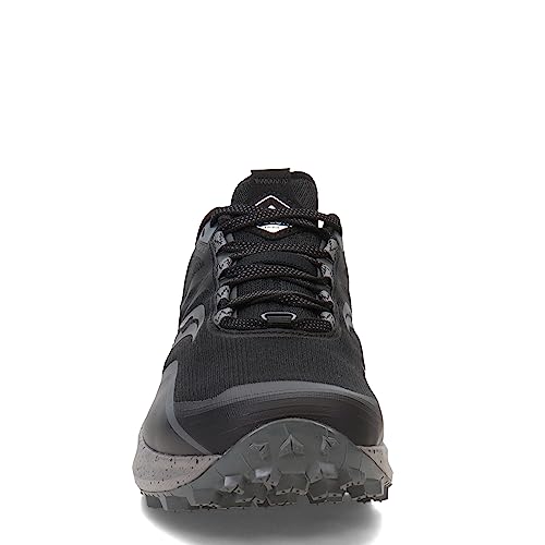 Saucony Peregrine 12 Trail Running Shoe - Black/Charcoal
