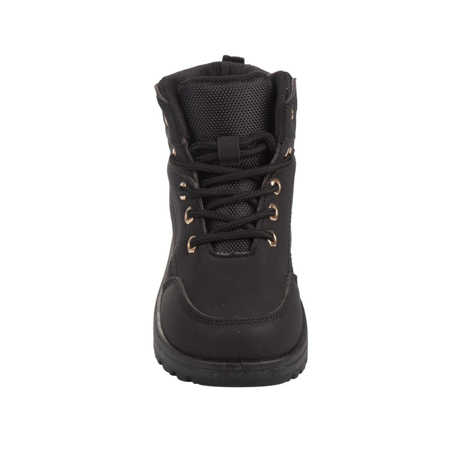 Polo Club Boys Hiking Boots - Black, Size 12