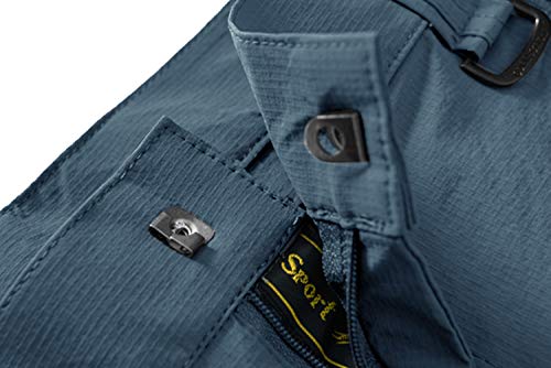 TBMPOY Men's Outdoor Hiking Pants - Blue, L