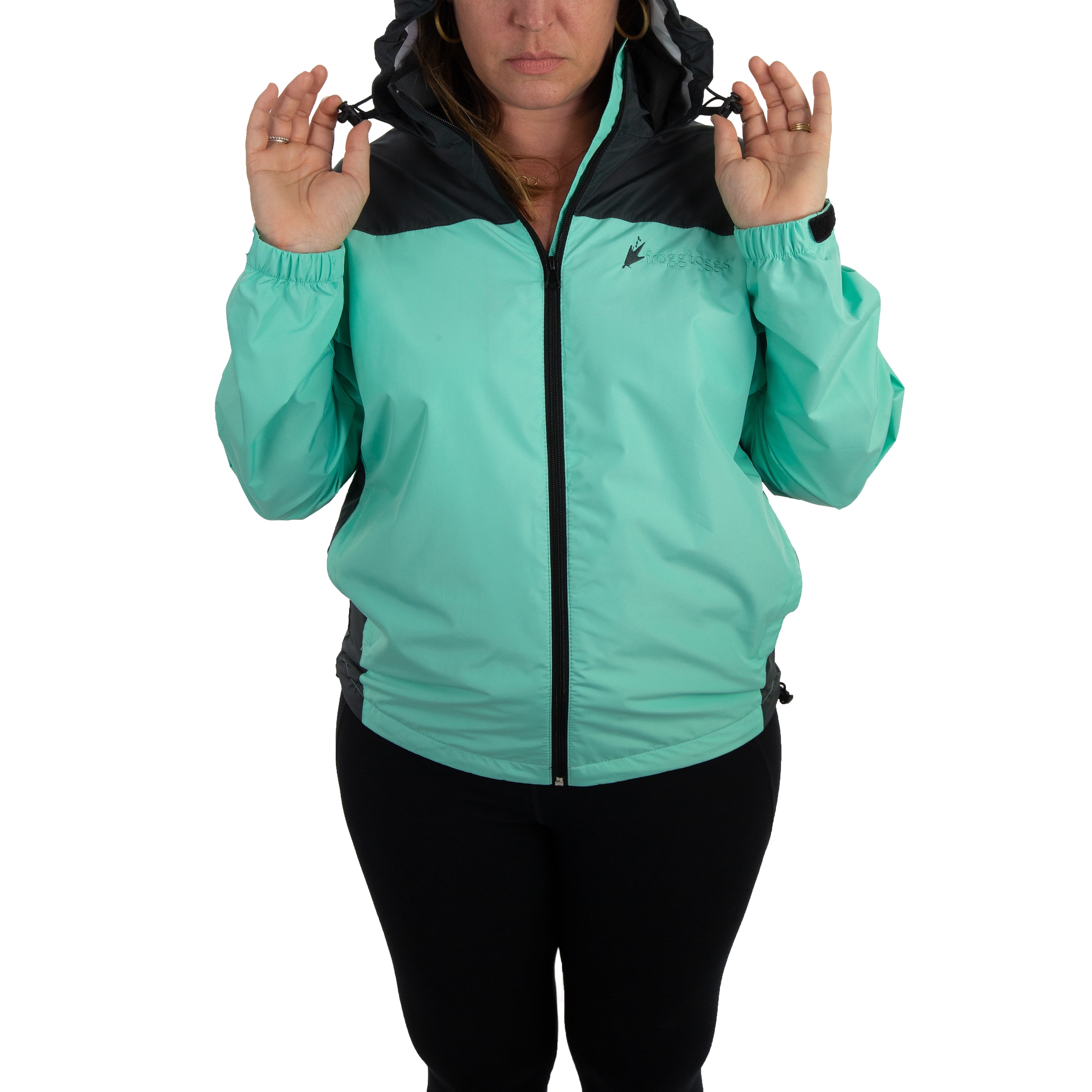 Women's River Toadz Hiking Jacket - Seafoam/Gray