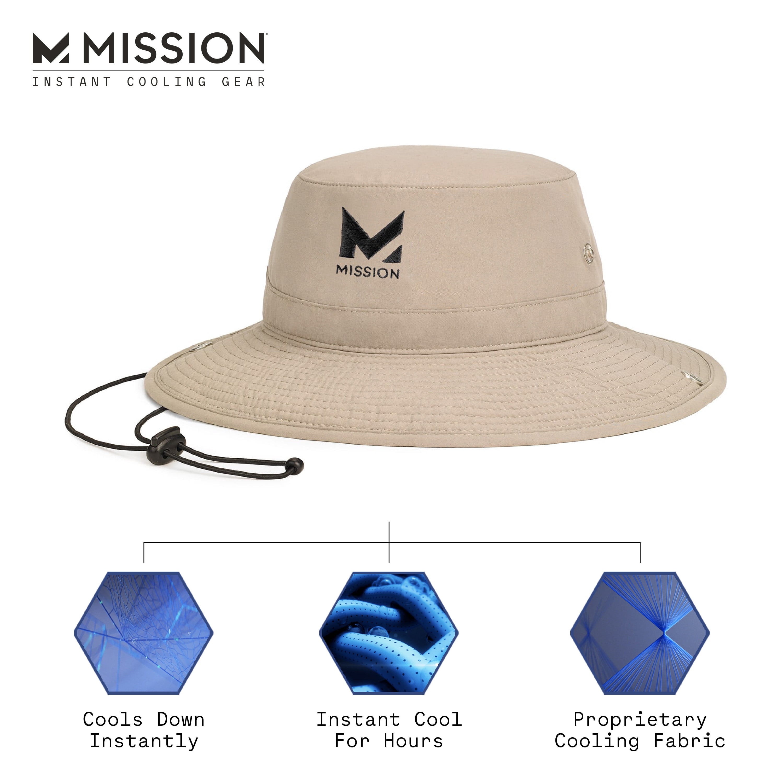 Cooling Bucket Hat for Men & Women - Khaki