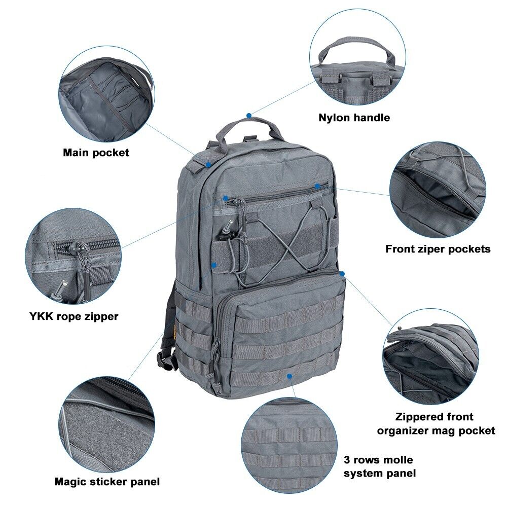 Hiking Hydration Backpack with Water Bladder Carrier