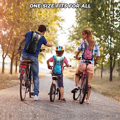 CKE Hydration Backpack with 2L Water Bladder - Versatile Hiking Gear