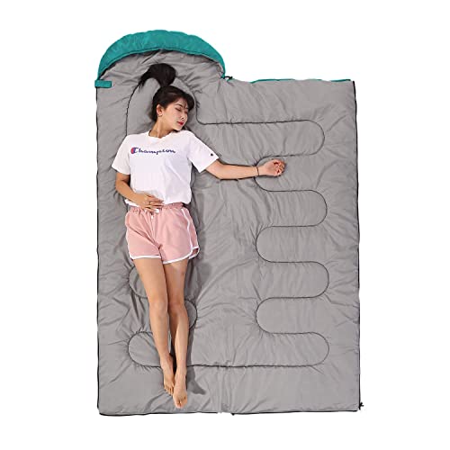 SWTMERRY 3-Season Sleeping Bag for Camping & Hiking