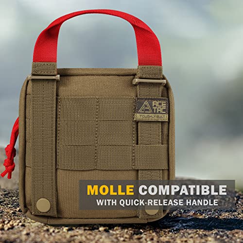 Everlit 180 Pcs Tactical First Aid Kit for Hiking