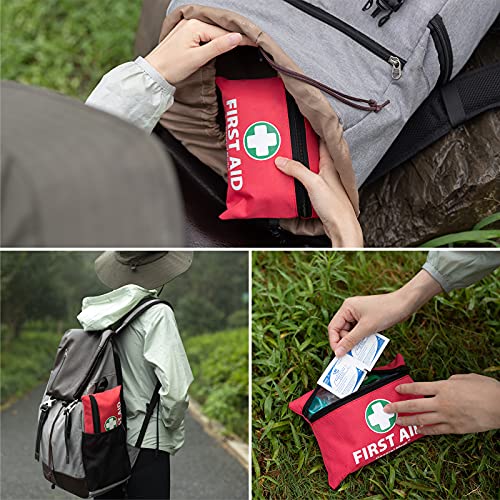 Compact First Aid Kit with 110 Pieces