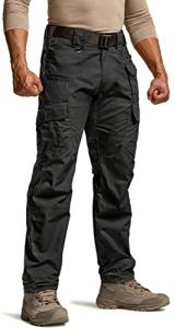 CQR Tactical Pants: Water Resistant Ripstop Cargo