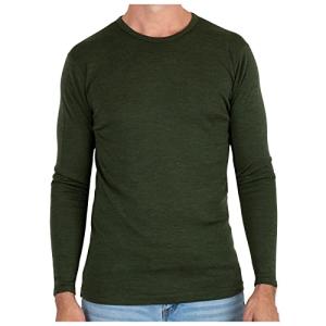 MERIWOOL Mens Base Layer - Midweight Merino Wool Shirt