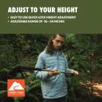 Ozark Trail Quick Lock Trekking Pole - 1 PACK