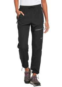 BALEAF Women's Hiking Pants Lightweight Water-Resistant Joggers