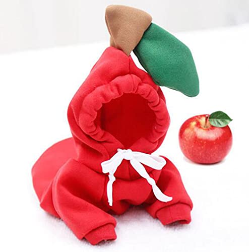 Apple Fruit Hoodie for Pets - Halloween Costume