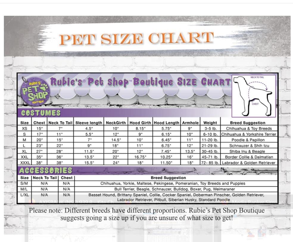 Medium Firefighter Costume for Pets