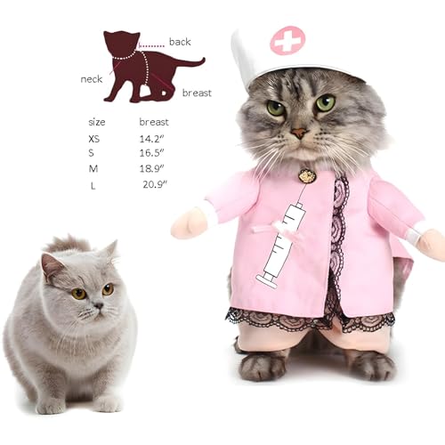 NACOCO Pet Nurse Costume for Dogs and Cats