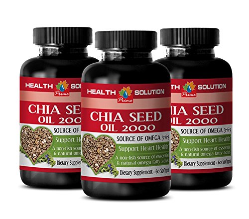 Organic Chia Seed Oil Softgels - 2000mg