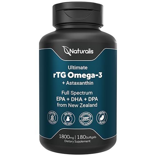 1800mg Naturalis Vegan Omega 3 Softgels