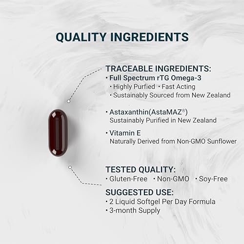 1800mg Naturalis Vegan Omega 3 Softgels
