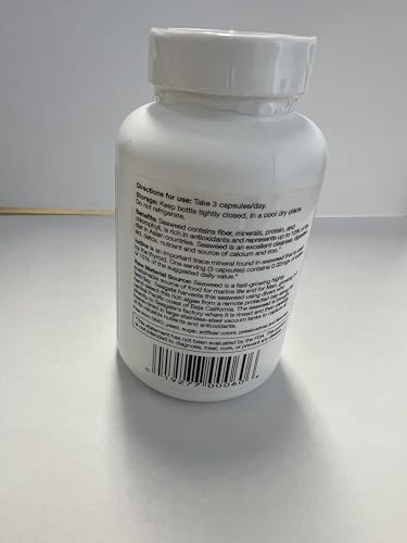 Vegan Omega-3 Seaweed Capsules - 500 mg 100 Count