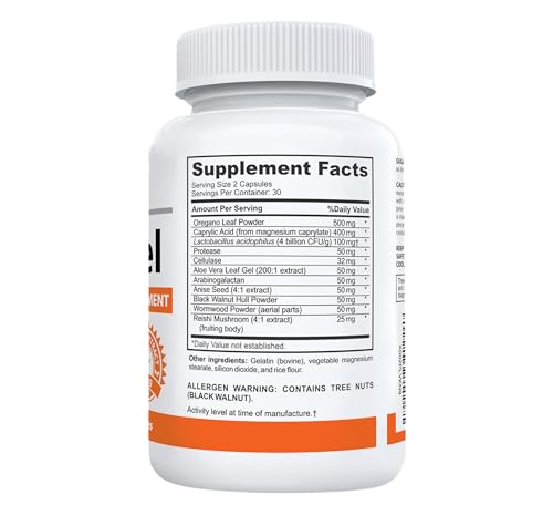 Vegan Omega 3 Intestinal Flora Support Capsules