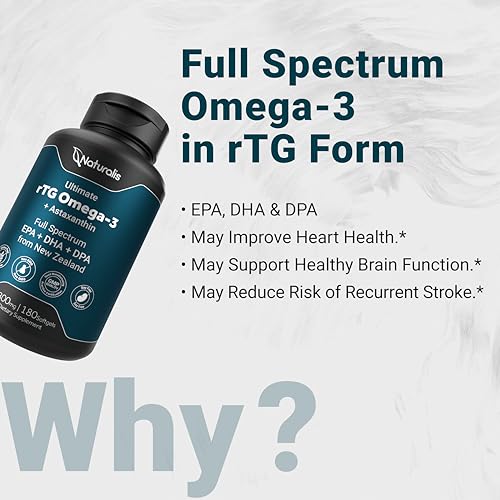 1800mg Naturalis Vegan Omega 3 Softgels