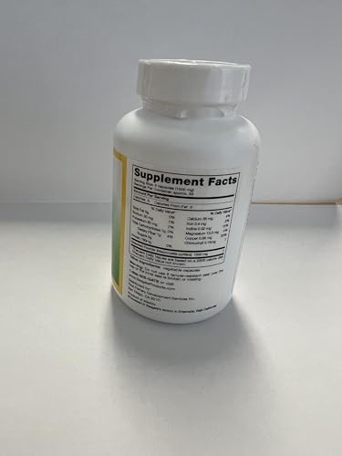 Vegan Omega-3 Seaweed Capsules - 500 mg 100 Count