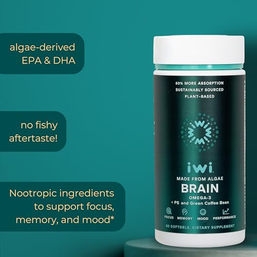 Vegan Omega-3 Supplement for Brain Support