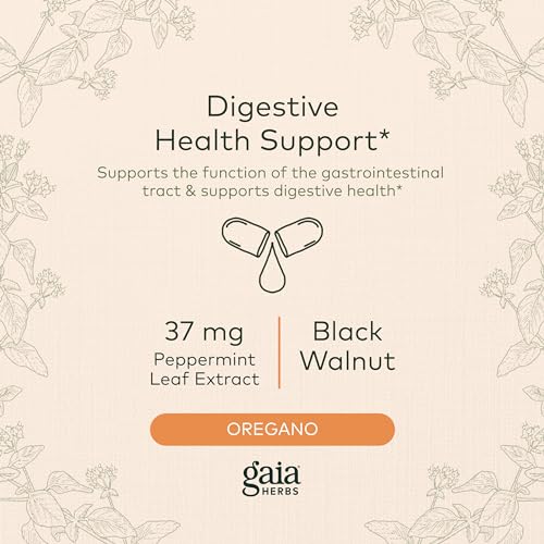 Vegan Omega-3 Digestive Health Capsules - 60 Count