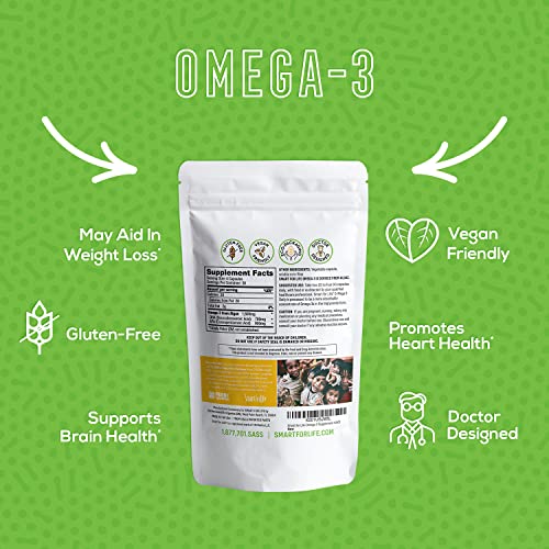 Smart for Life Vegan Omega 3 Algae Oil Capsules