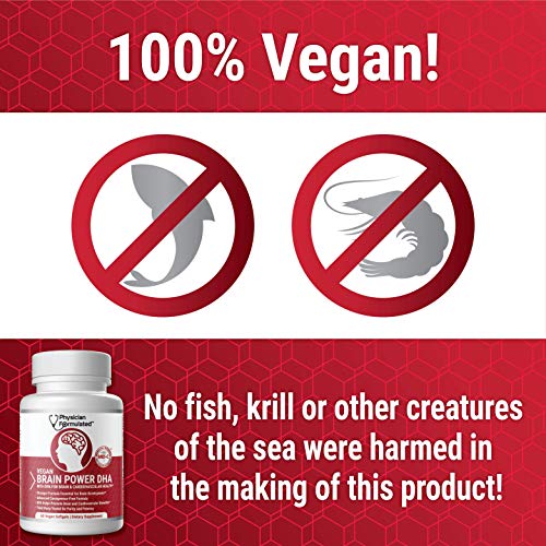Vegan DHA Omega 3 for Brain and Prenatal