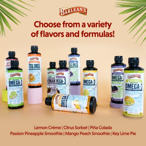 1500mg Citrus Sorbet Vegan Omega-3 Liquid Supplement