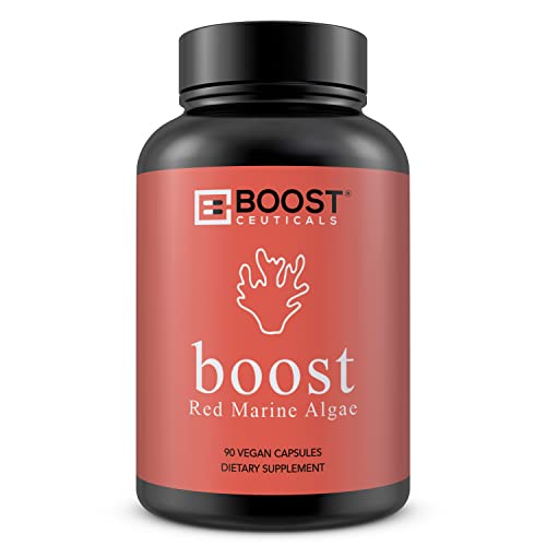 Vegan Red Marine Algae Capsules for Immune Support