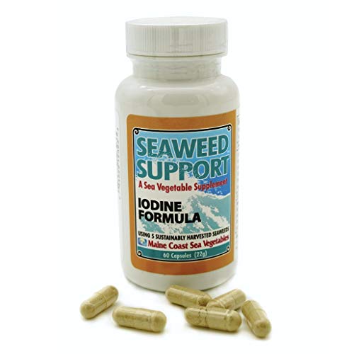 Vegan Seaweed Iodine Omega-3 Supplement - 60 Capsules