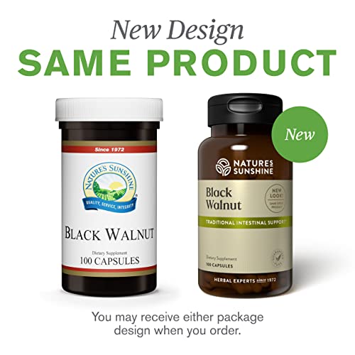 Vegan Omega-3 Black Walnut Capsules - 100 Count