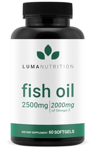 2500mg Luma Nutrition Vegan Omega 3 - Extra Strength