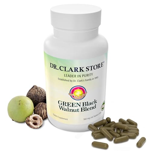 Vegan Omega-3 Black Walnut Capsules, 60 Count