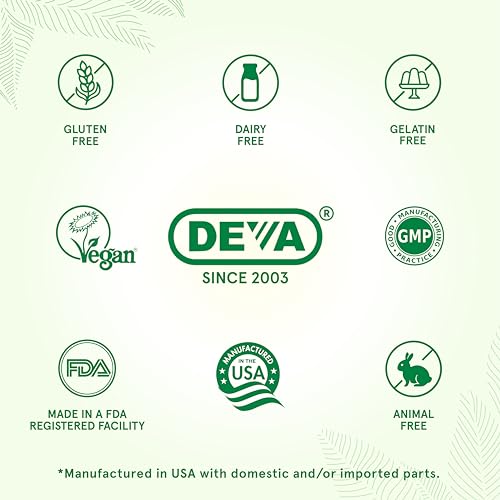 DEVA Vegan Omega-3 DHA-EPA from Micro Algae