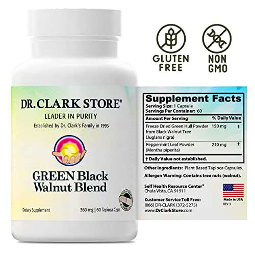 Vegan Omega-3 Black Walnut Capsules, 60 Count