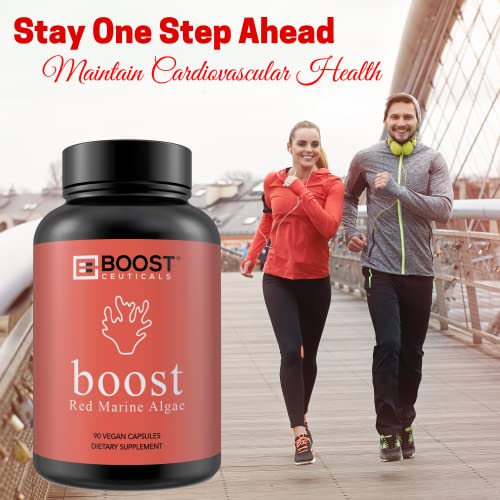 Vegan Red Marine Algae Capsules for Immune Support