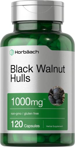 Vegan Omega-3 Black Walnut Capsules 1000mg 120 Count