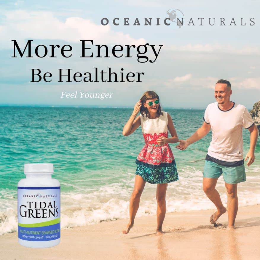 Tidal Greens Vegan Omega-3 Seaweed Capsules