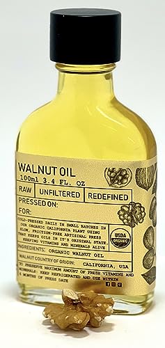 Organic Cold Pressed Walnut Oil - 100ml