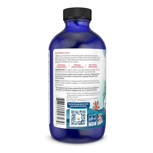 Vegan Omega-3 DHA for Kids - Strawberry Flavor
