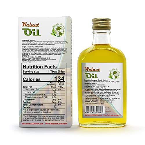 ECO NAVA 100% Natural Walnut Oil 200ml