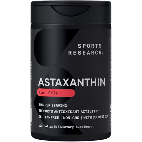 Vegan Astaxanthin Softgels for Antioxidant Support