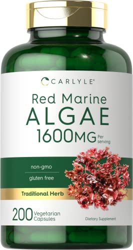 Carlyle Vegan Omega-3 Red Marine Algae 200 Capsules