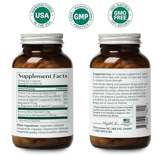Organic Vegan Omega-3 Algae Supplement - 120 Caps